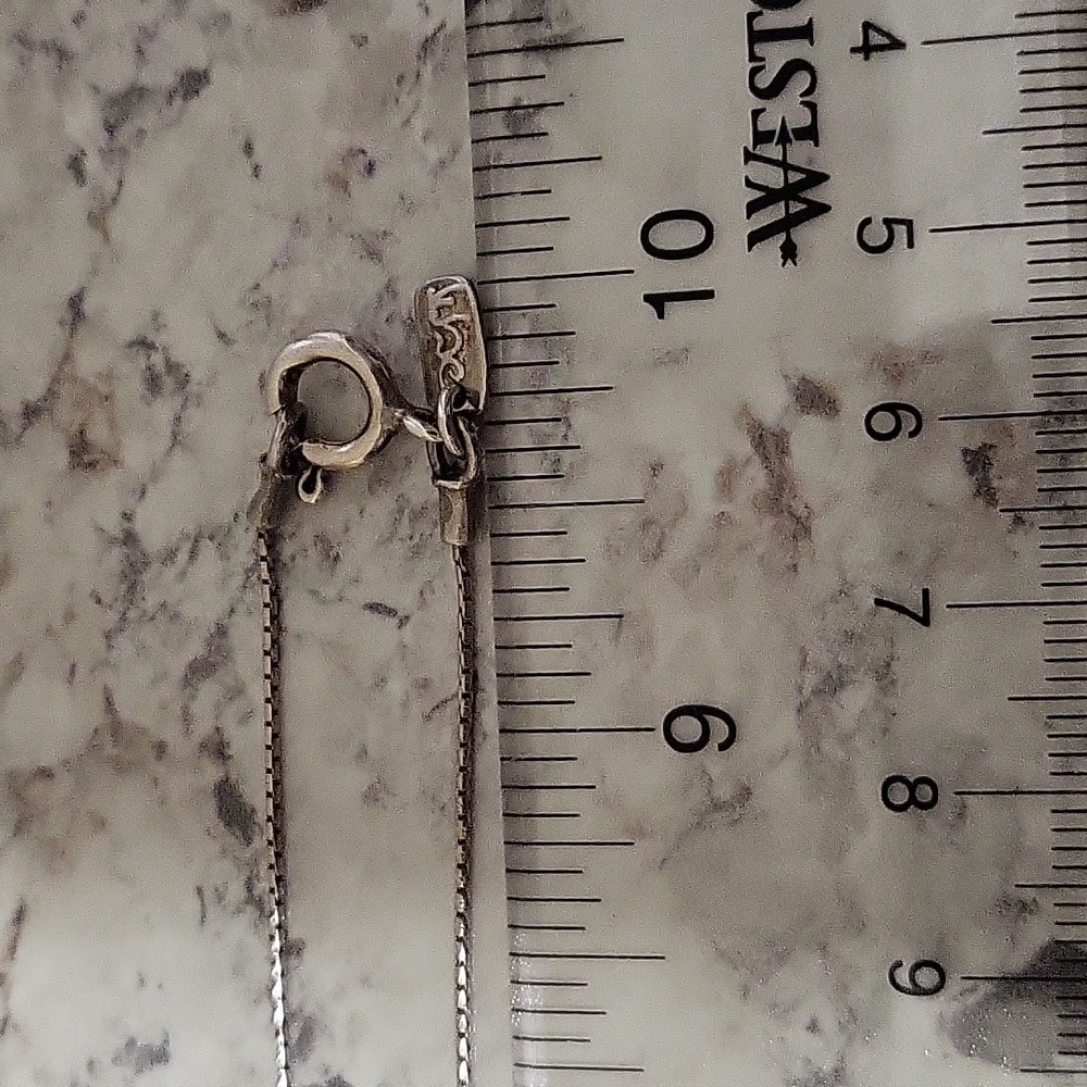 Didae sterling silver pearl necklace (w/chain!) - Picture 7 of 11
